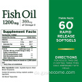 Omega -Fischölstützverbindlichkeit Omega3 -Supplement